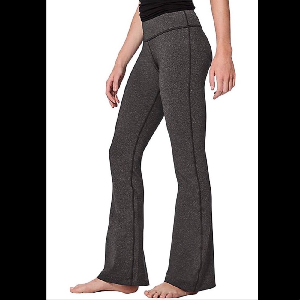 NWOT🧡Serhom Charcoal Gray Boot Cut Yoga Pants